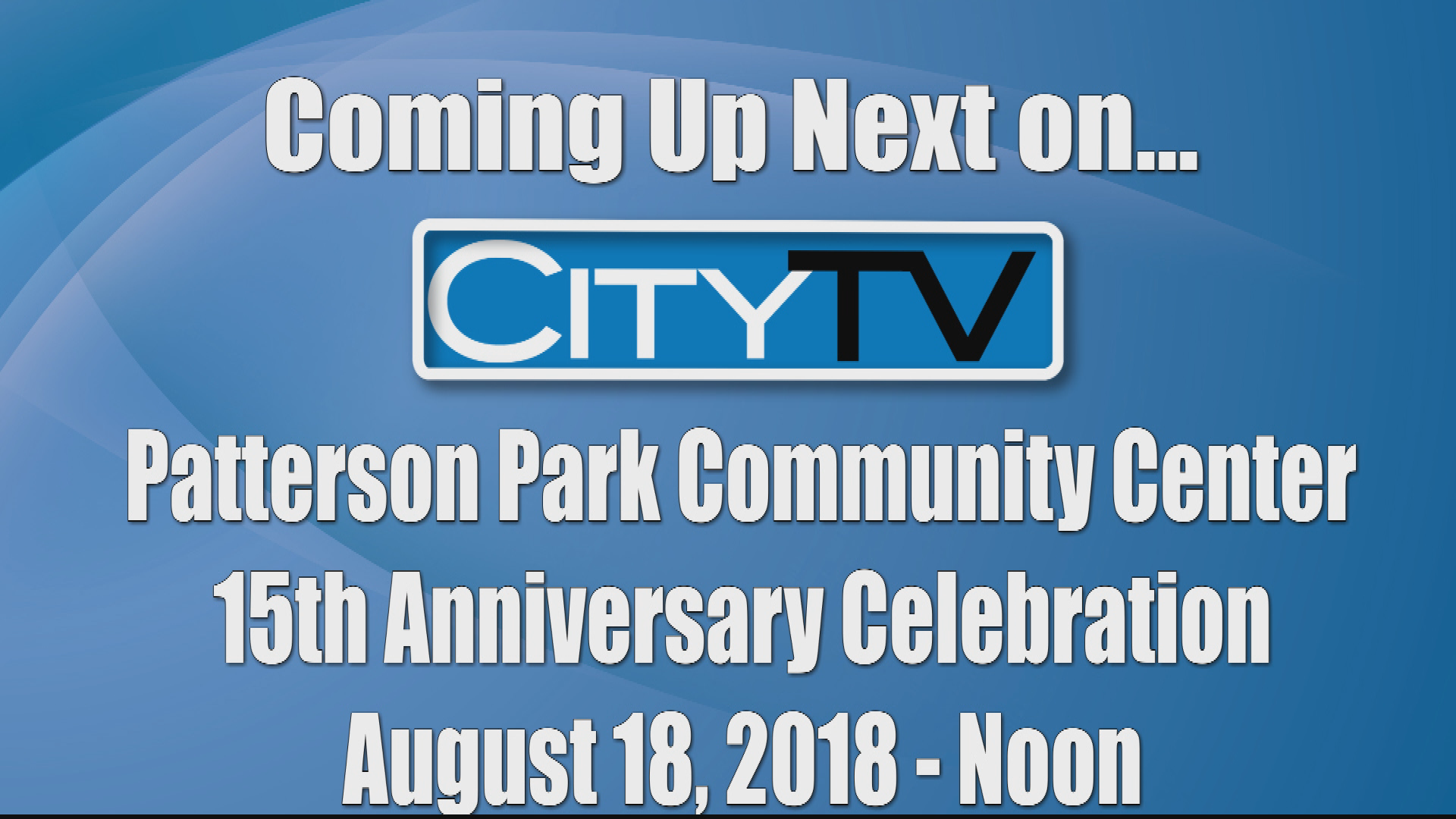 Thumbnail image for Patterson 15th Anniversary (8/18)