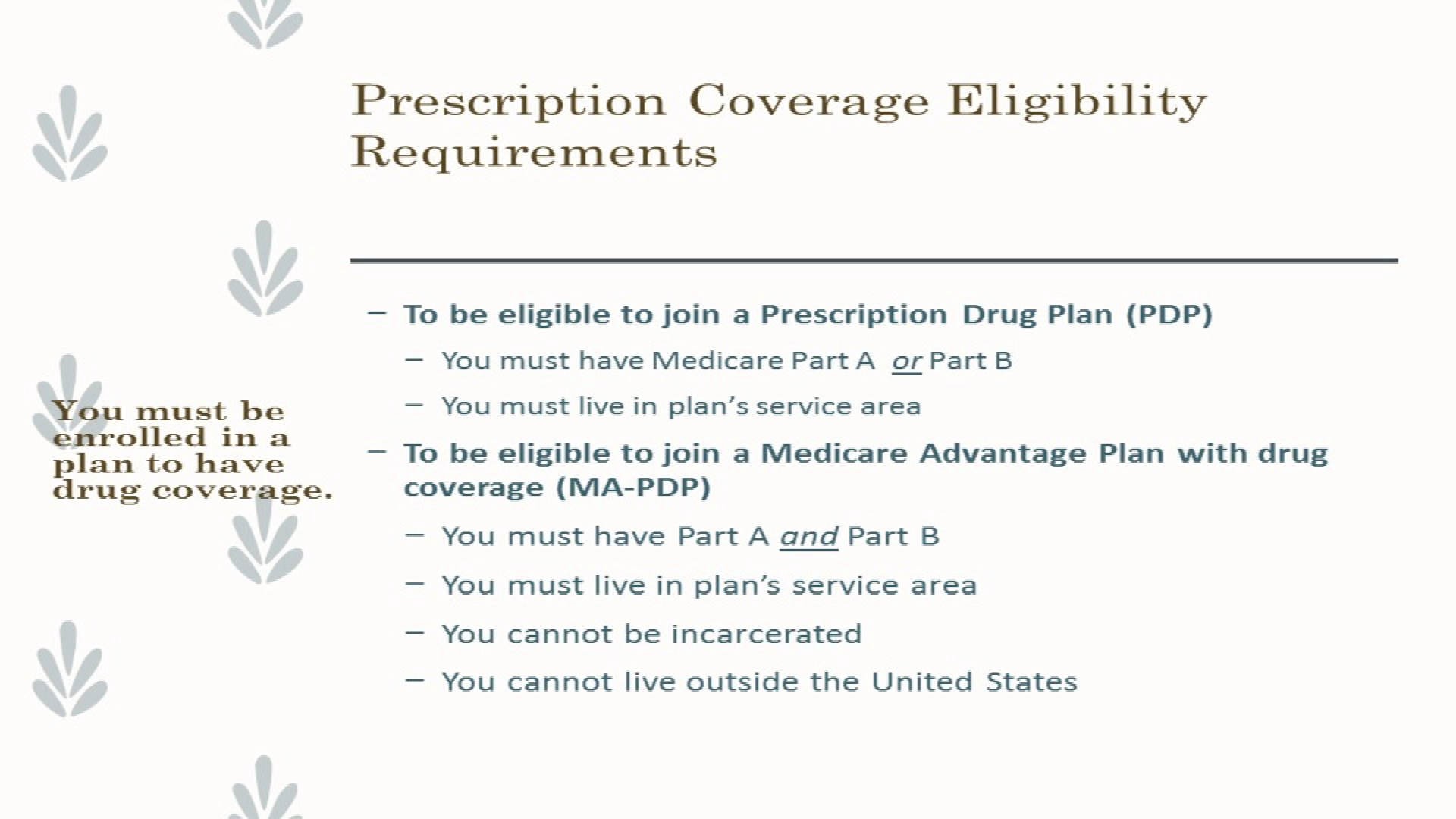 Medicare Updates