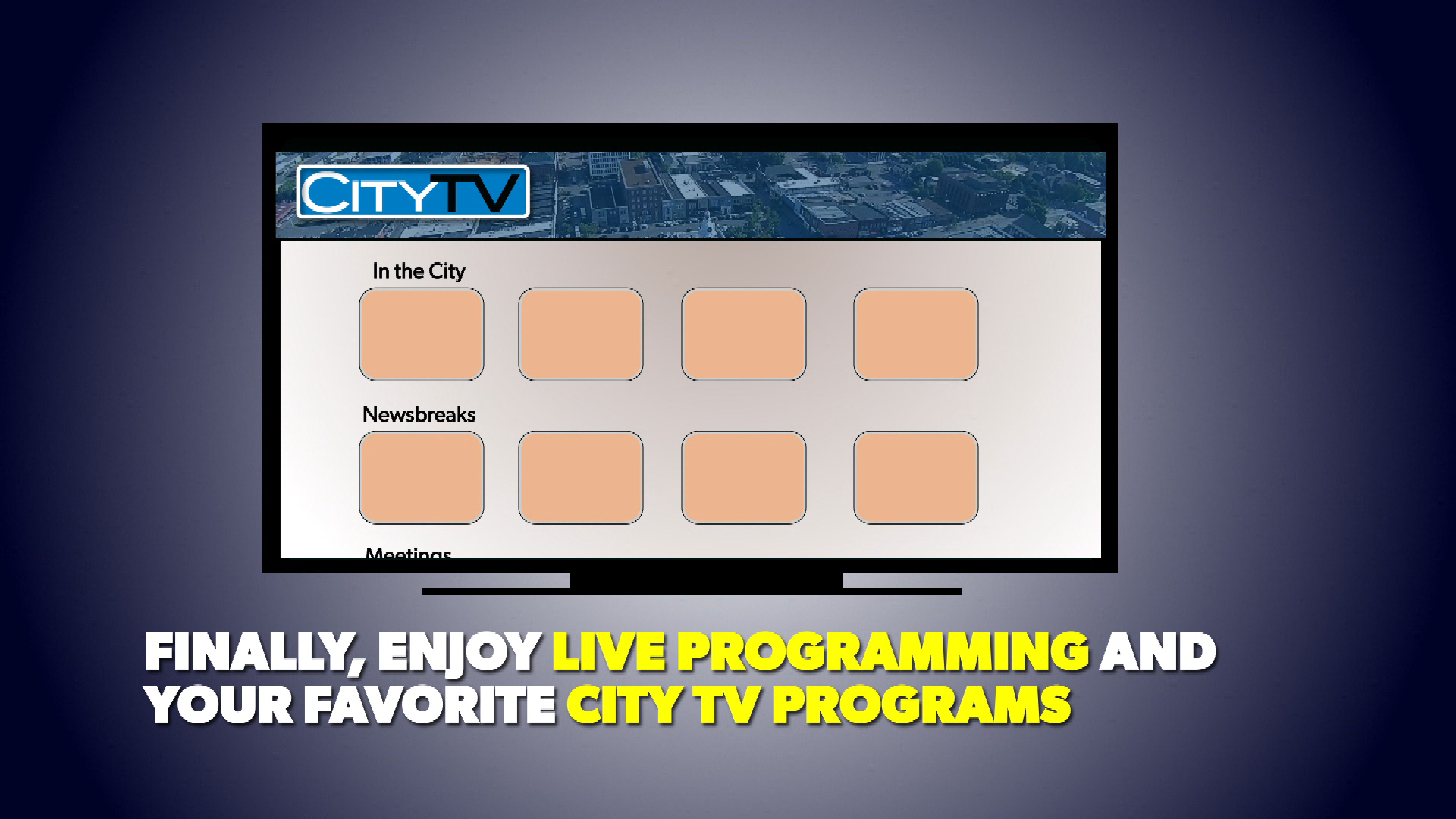 Thumbnail image for CityTV on Apple TV Promo