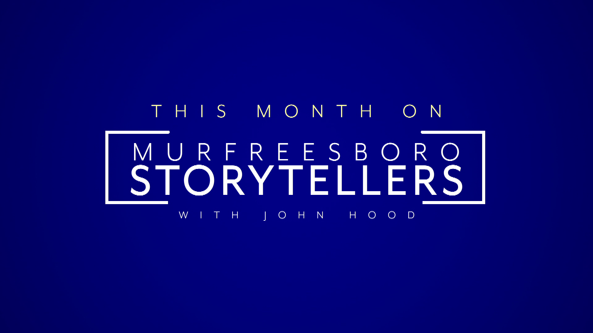 Murfreesboro Storytellers Promo