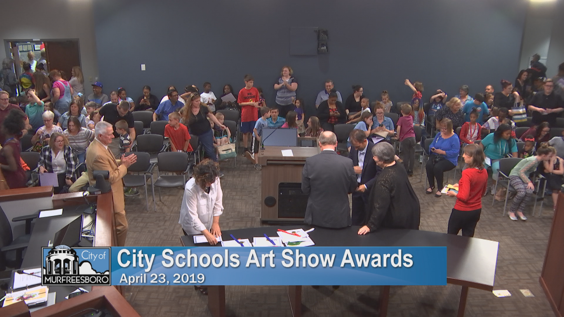 Schools Art Show Awards (4/23)