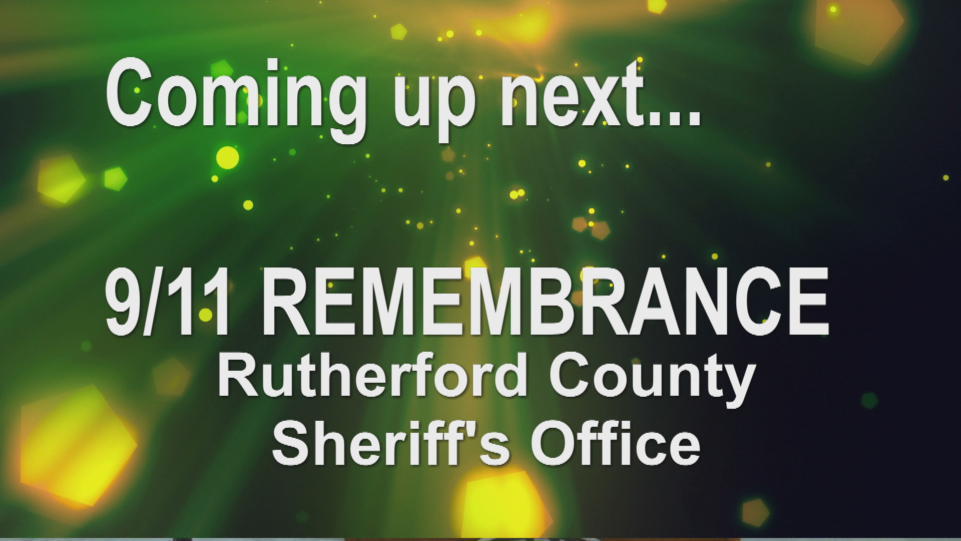 Sheriff's 9/11 Remembrance (9/11)