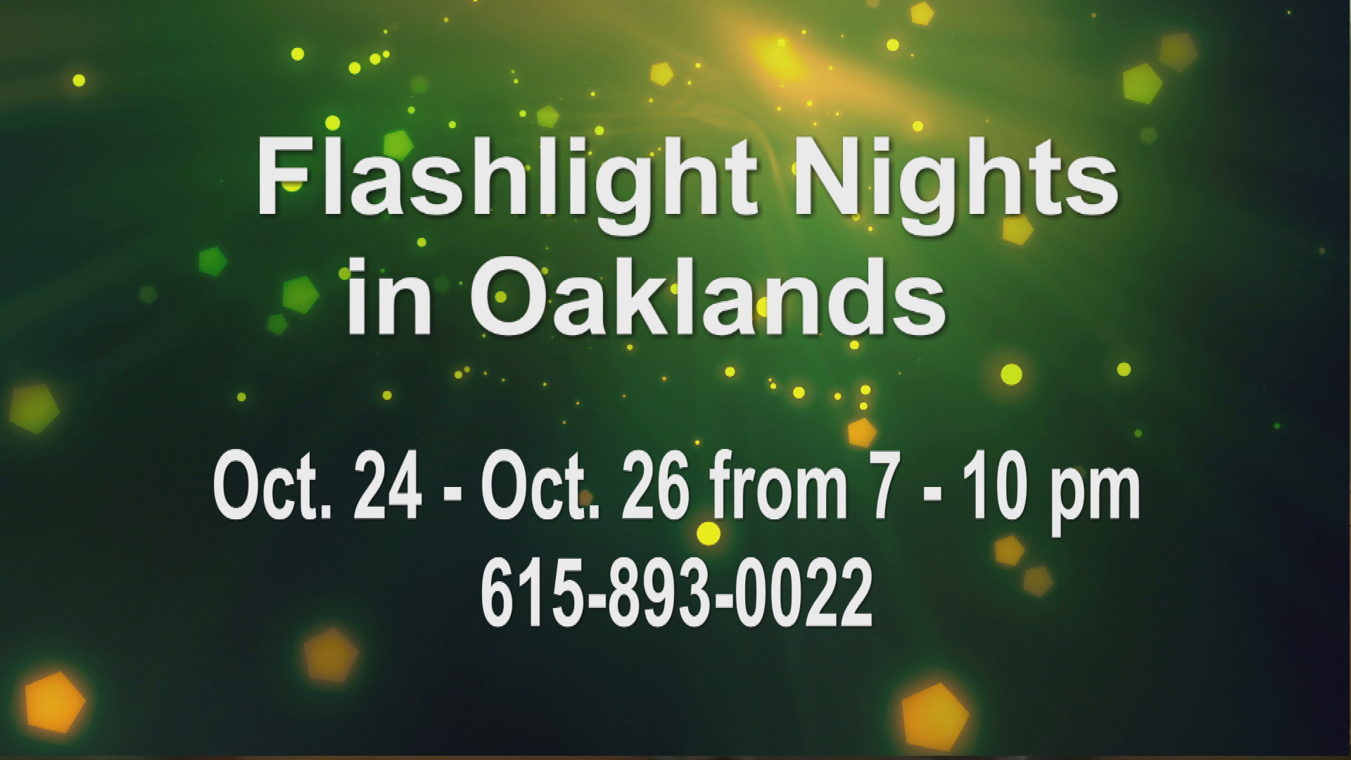 Thumbnail image for Oaklands Flashlight Tour