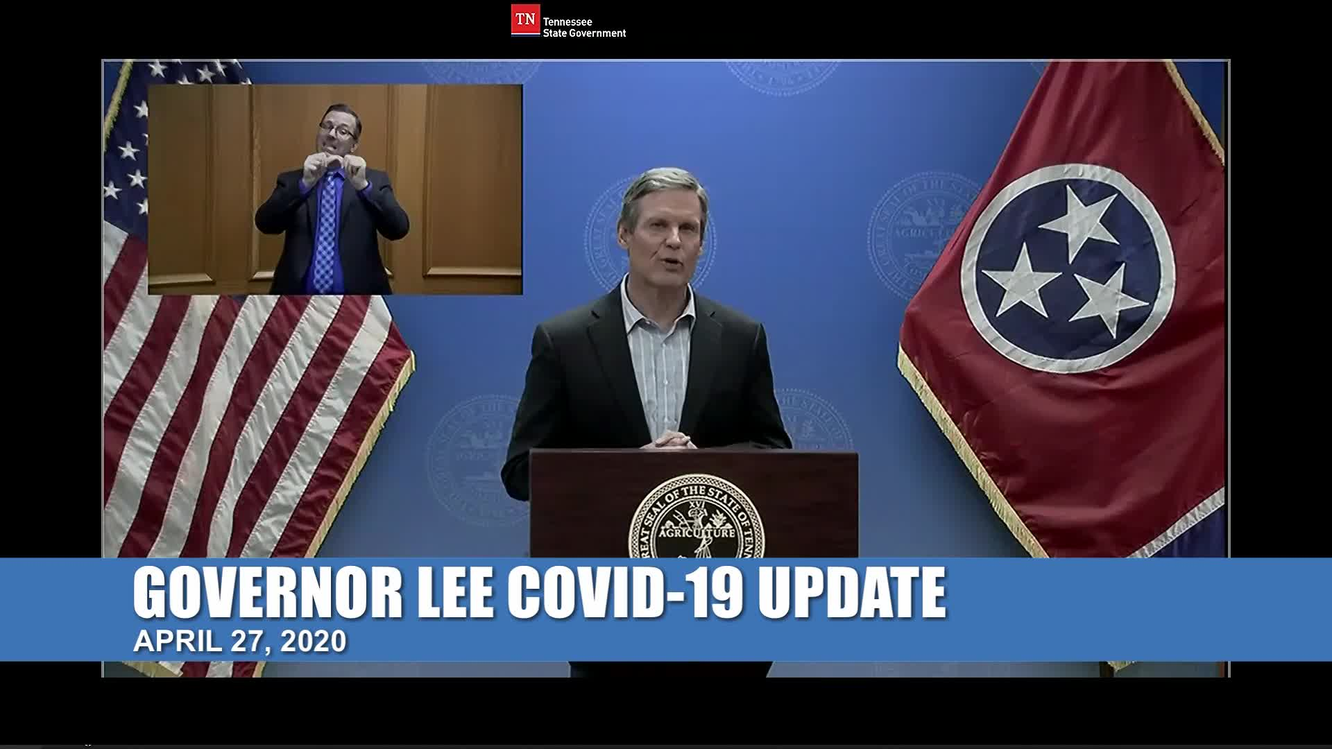 Thumbnail image for Gov. COVID-19 Briefing (4/27)