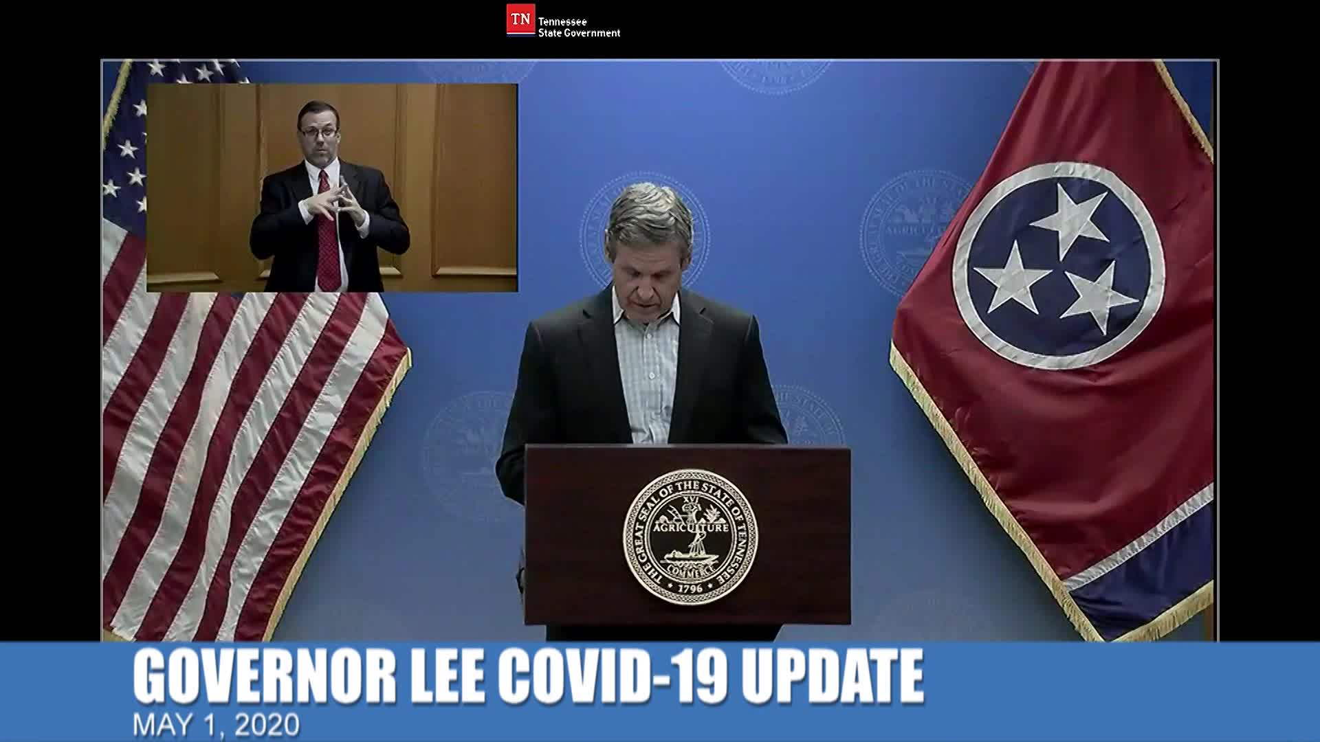 Thumbnail image for Gov. COVID-19 Briefing (5/1)