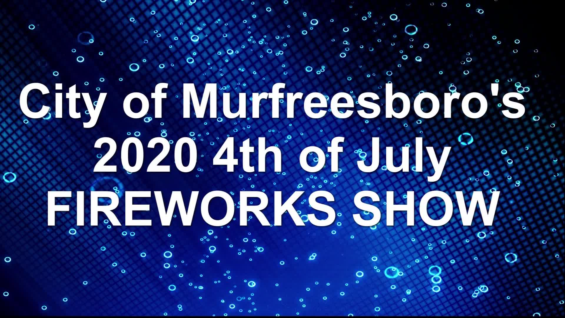 Thumbnail image for Fireworks Show Info