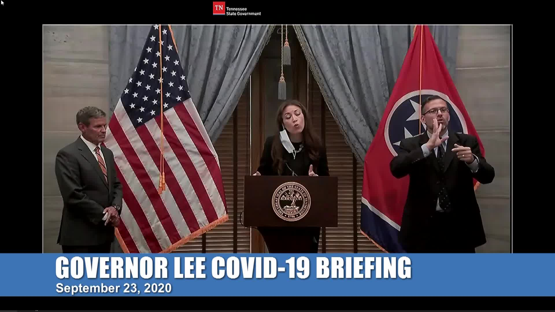 Thumbnail image for Gov. COVID-19 Briefing (9/23)