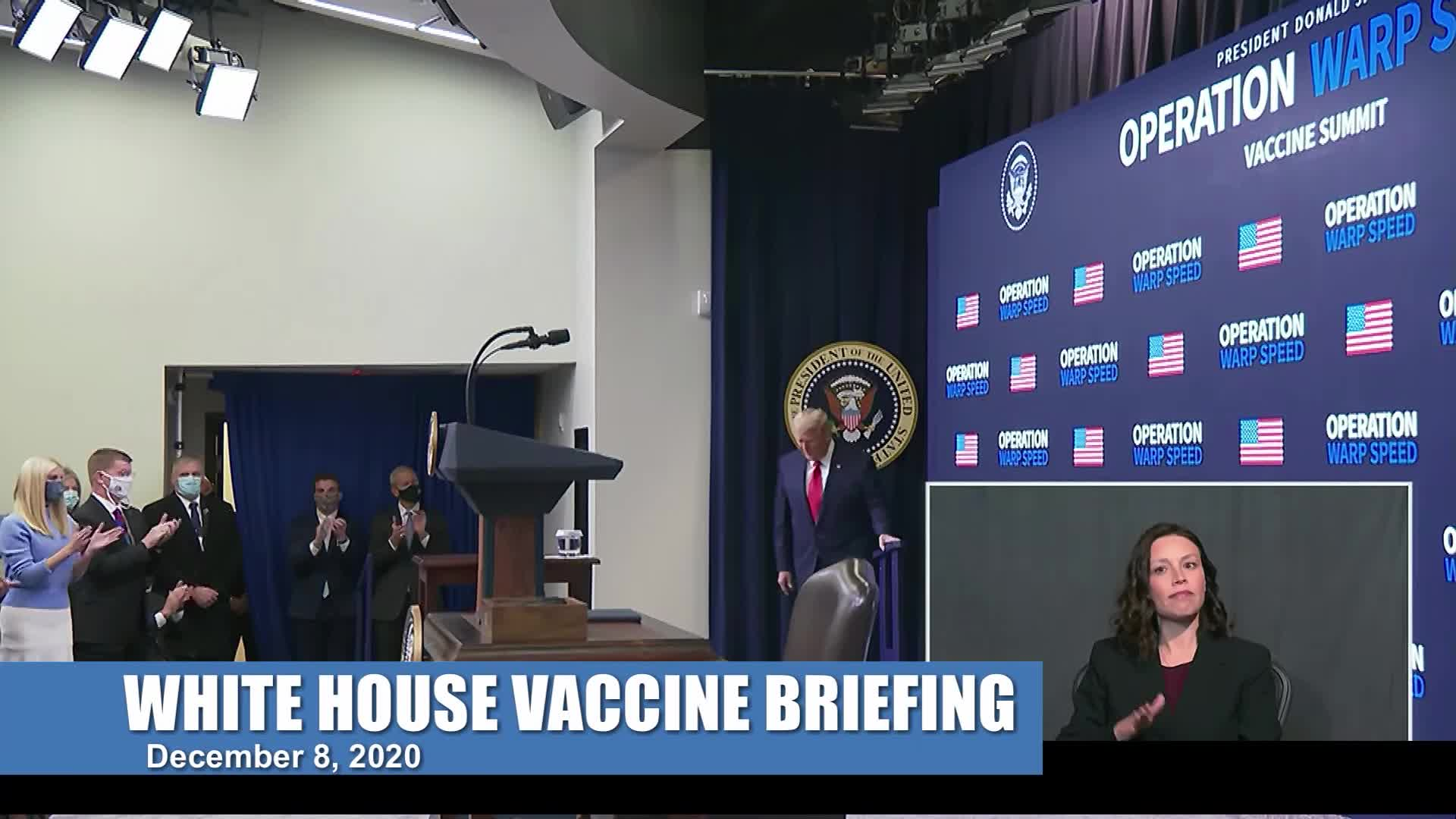 Thumbnail image for White House Vaccine Briefing