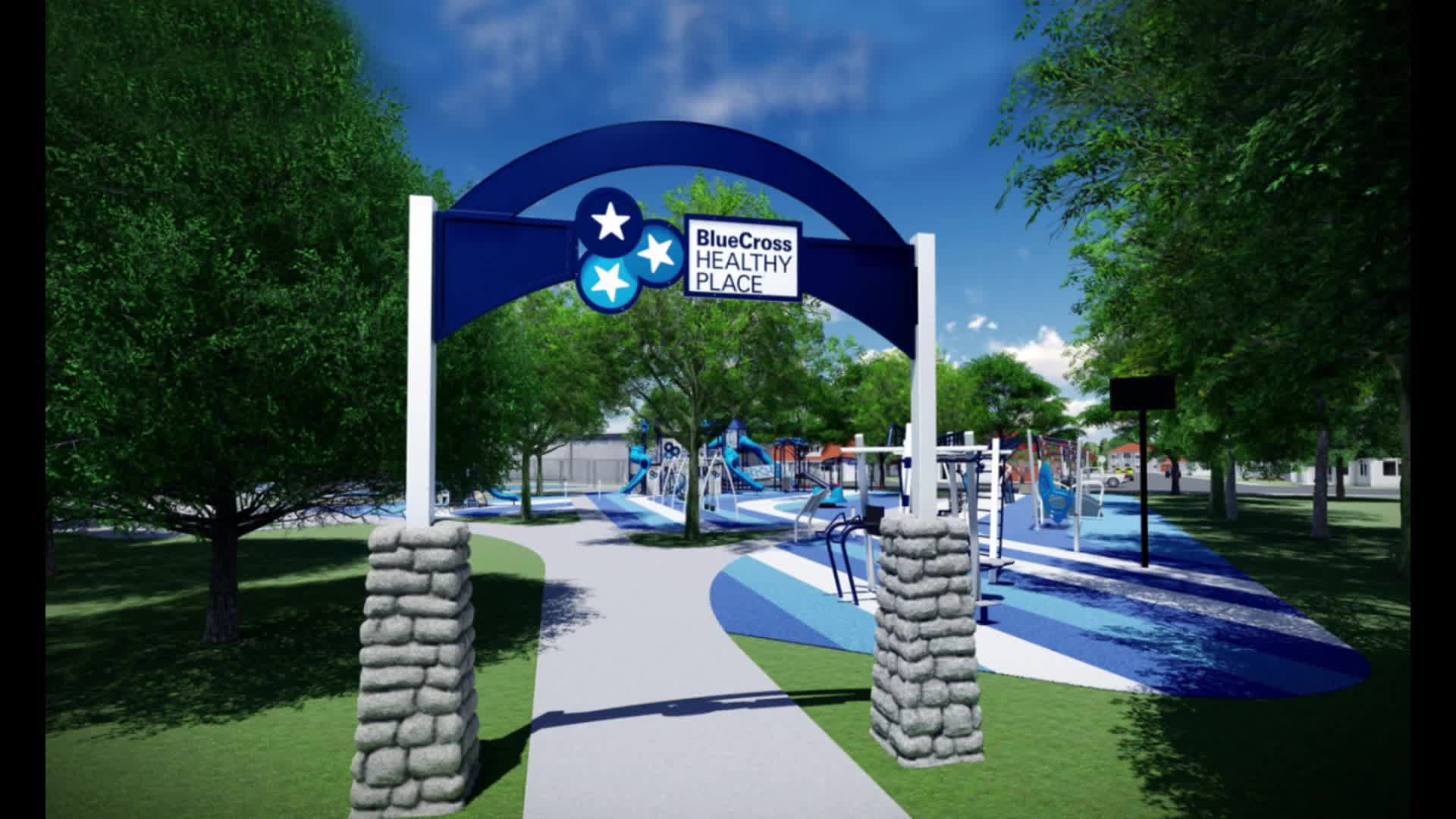 Thumbnail image for New Blue Cross Playground at Barfield