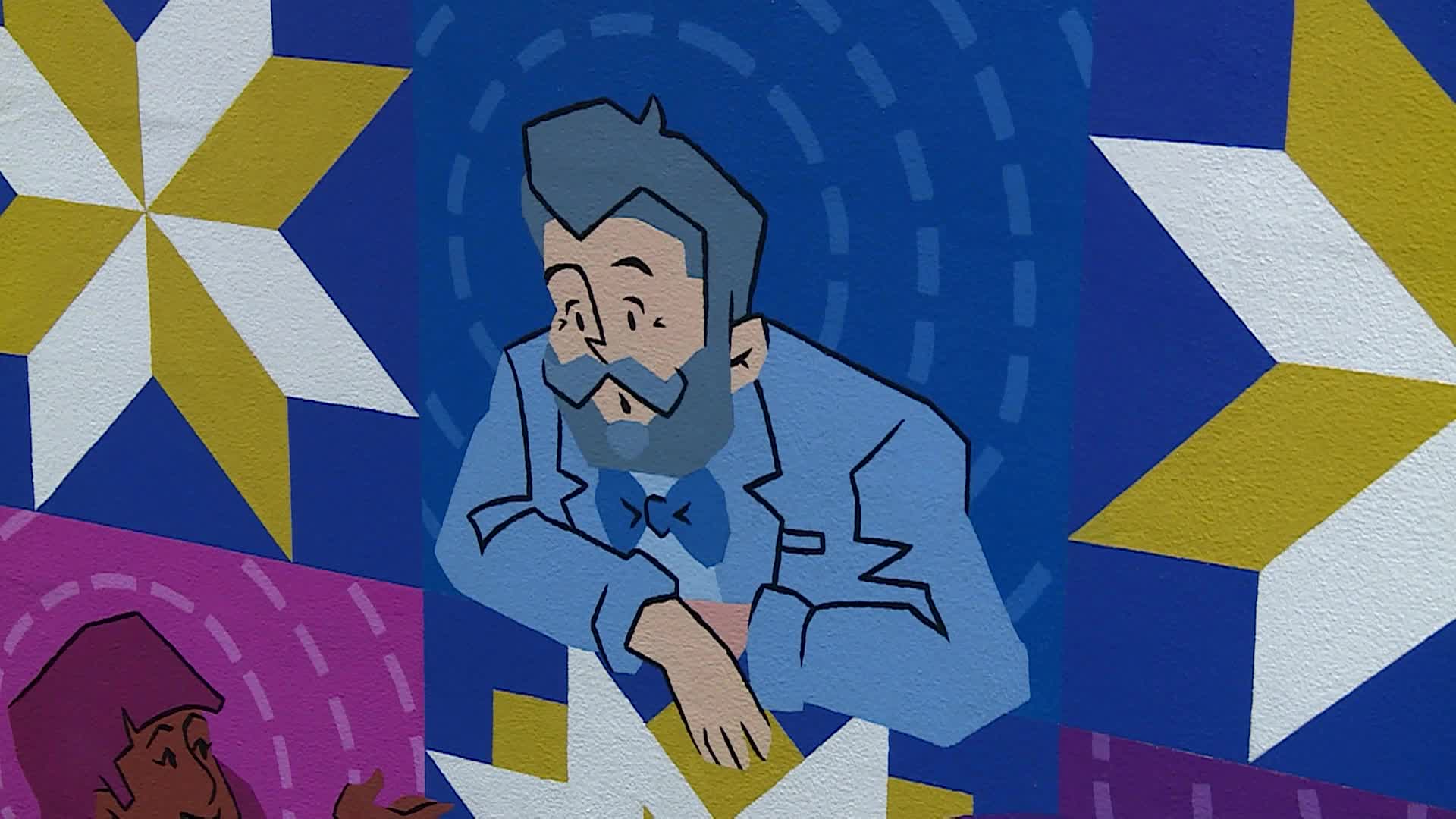 Two New Murals at Patterson (Newsbreak)