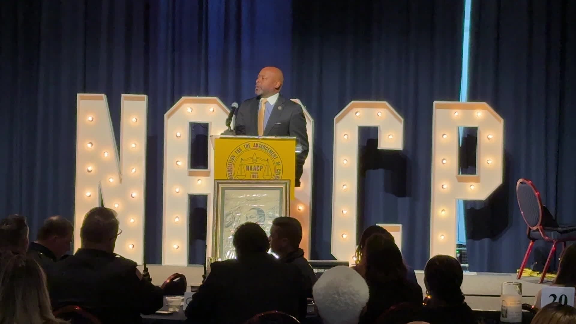 Speaker at NAACP Awards