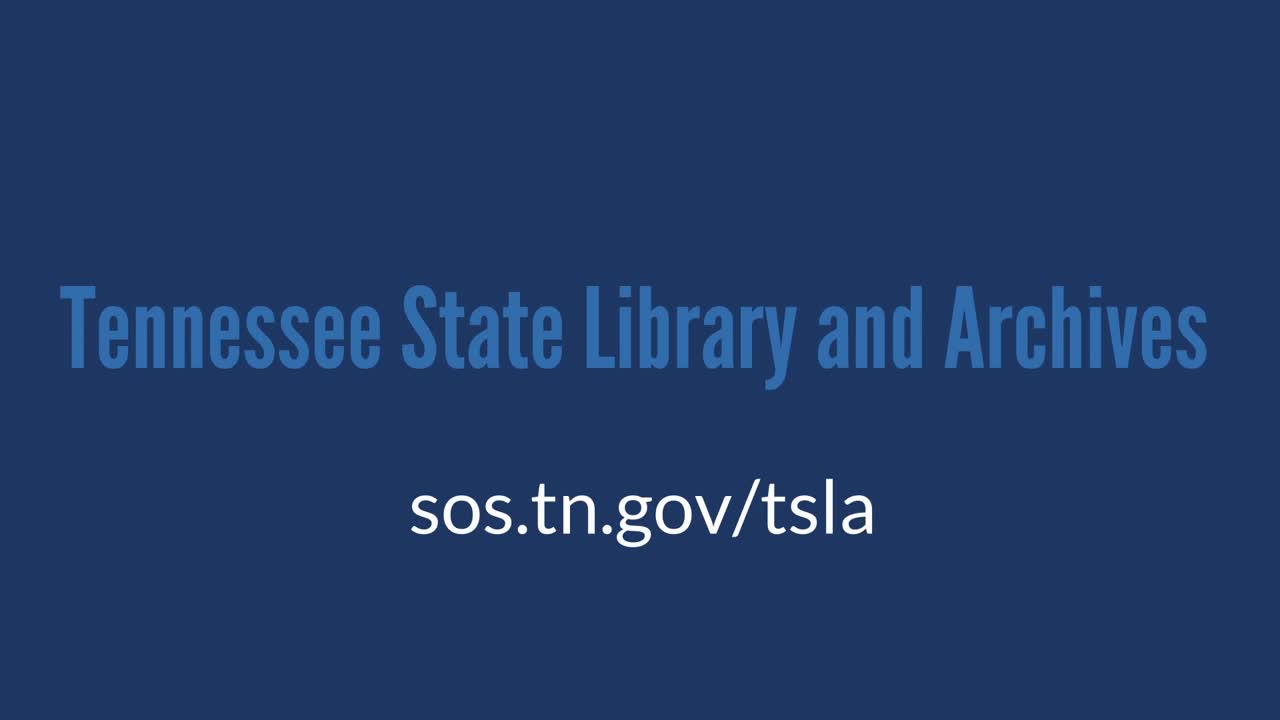 Thumbnail image for TN Library and Archives Services Promo