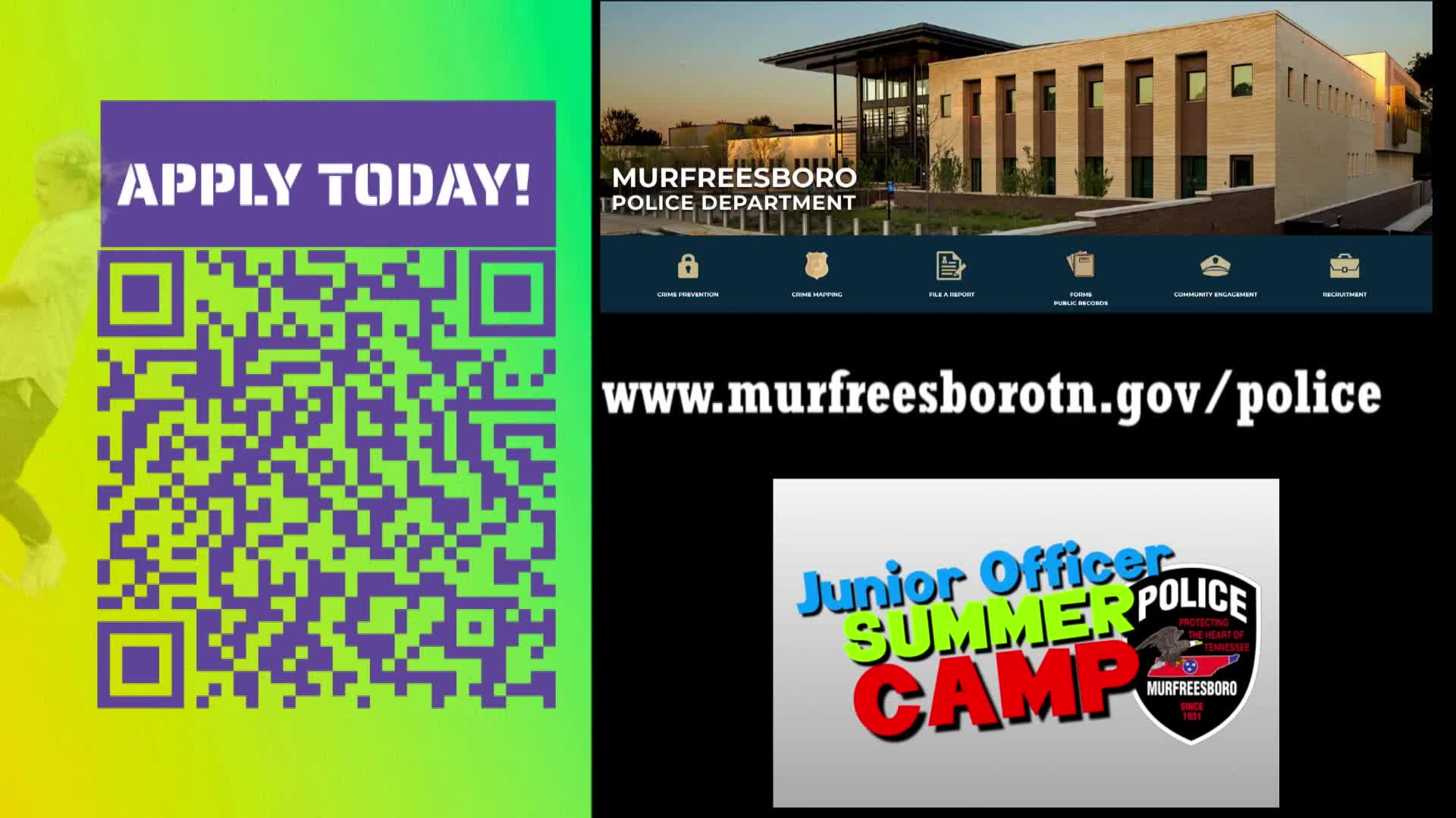 Thumbnail image for MPD Summer Camps