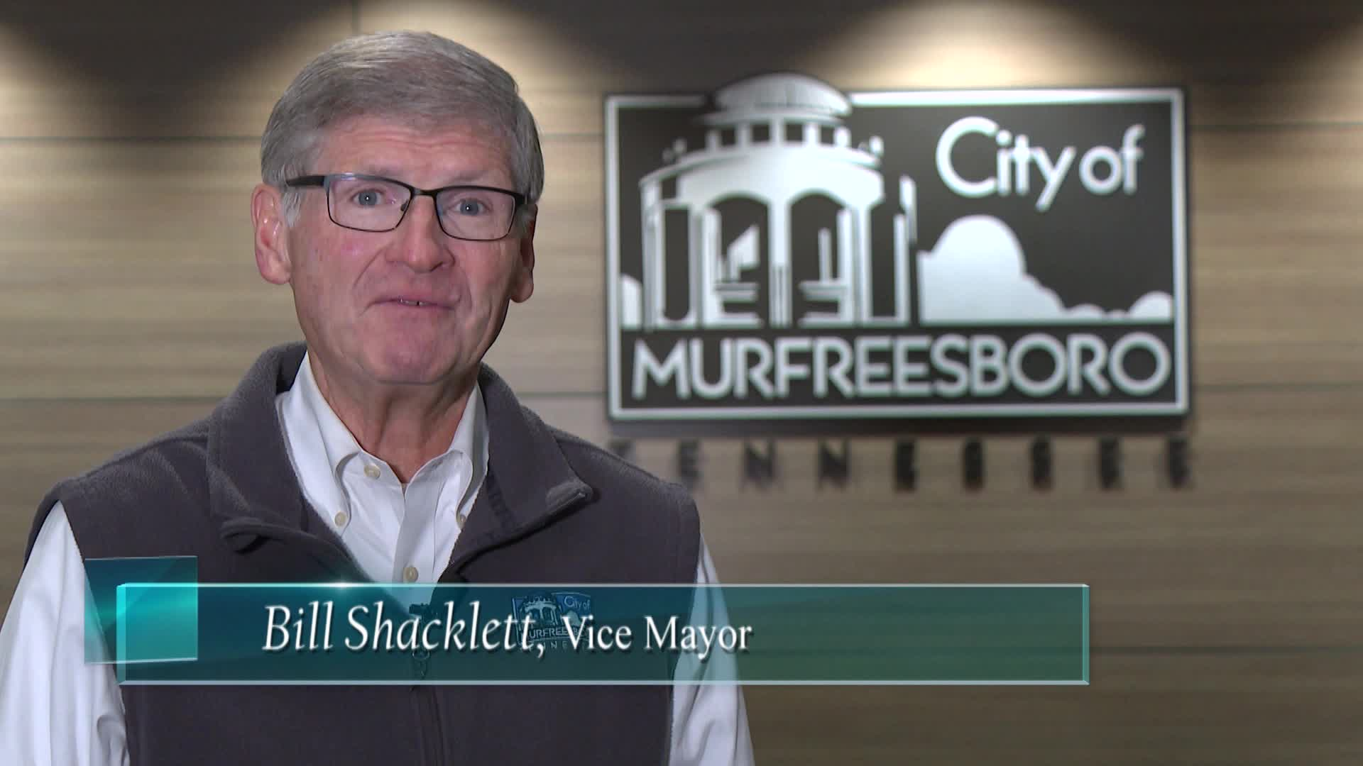 Thumbnail image for Vice Mayor Bill Shacklett CityTV ID