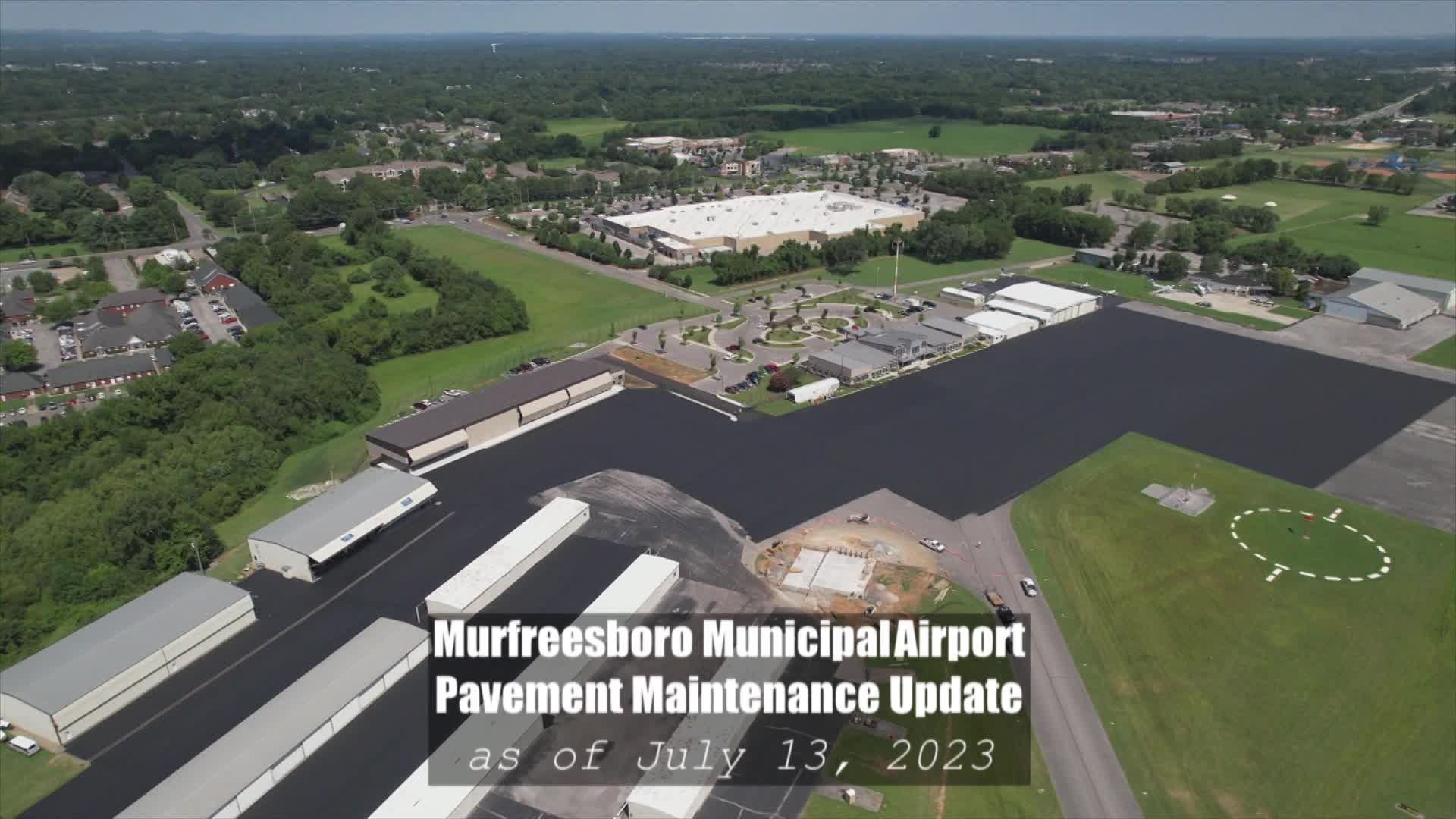 Thumbnail image for Municipal Airport Maintenance Update (7/13/23)